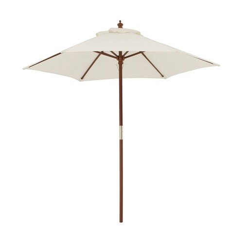 ウッドパラソル 2.1m ベージュ PA