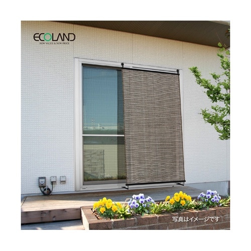 洋風すだれ ブラウン 100x180cm