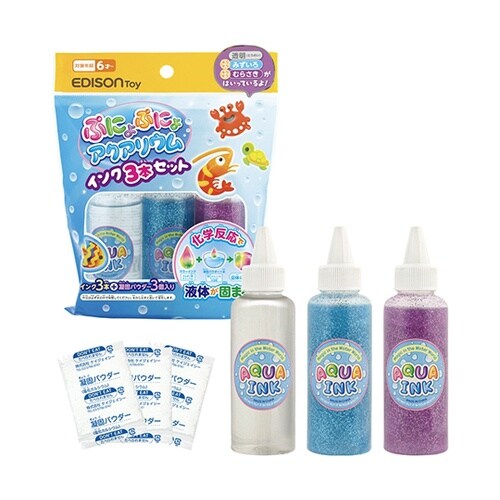 ぷにょぷにょアクアリウム インク3本セッ