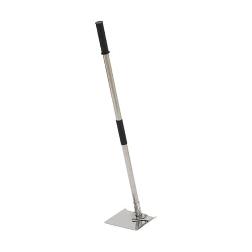 ステンレス製 左官鍬 本職用 パイプ柄