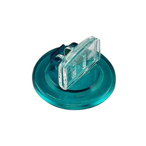 U型カード立 丸 透明緑 1ケース(1個