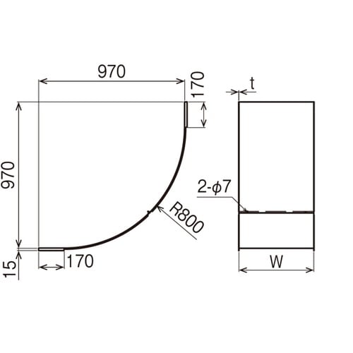 インサイドベンドカバー CVI−15R1