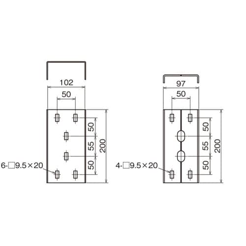 補強継ぎ金具 DRG1R