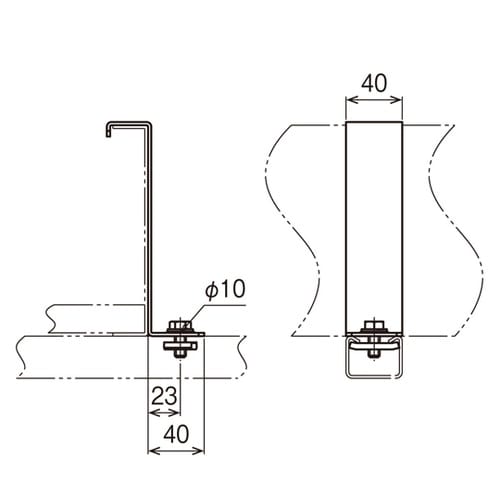 振れ止め金具 SD SD−15RS1