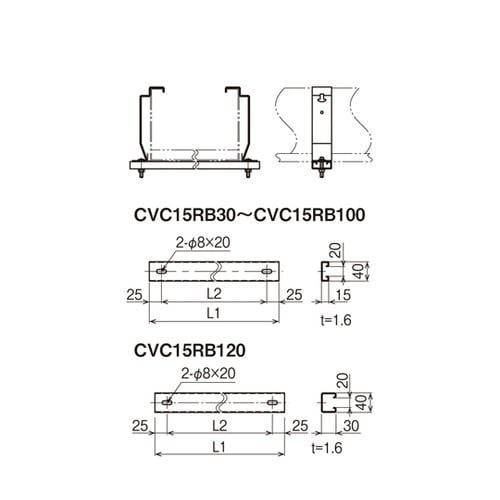 底板カバークランプ SD SD−CVC1