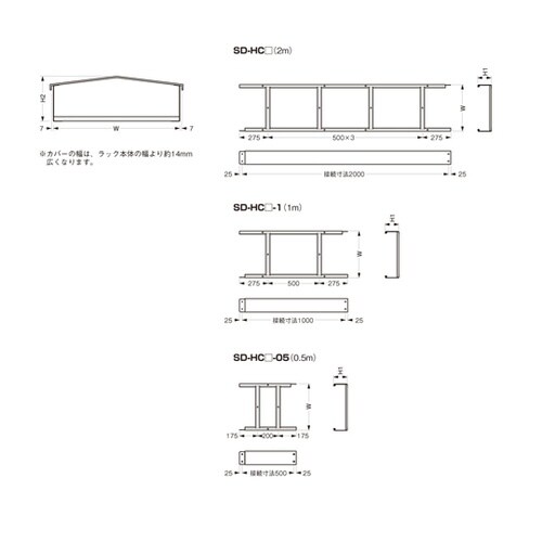 直線(1m) SD−HC45−1