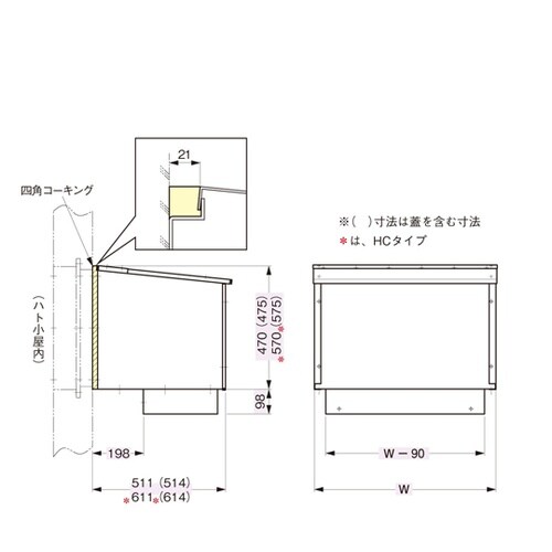 フードボックス(下取出し) SD−HCF