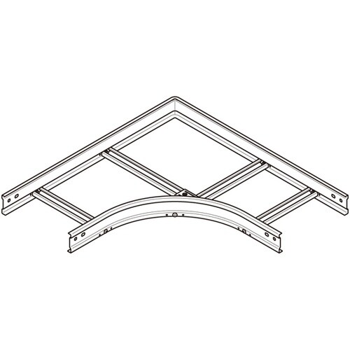 外直角L形分岐ラック SRKLA60