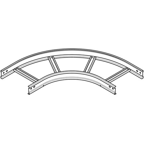 L形分岐ラック 溶融亜鉛 Z−QRL12