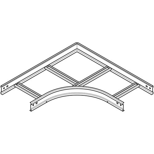 外直角L形分岐ラック溶融亜鉛 Z−QRL