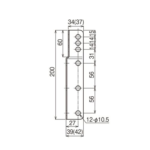 マルチ金具ノンボンド溶融亜鉛 Z−QRM