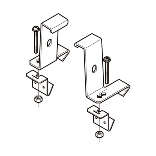 アングル用振止金具 溶融亜鉛 Z−QRS