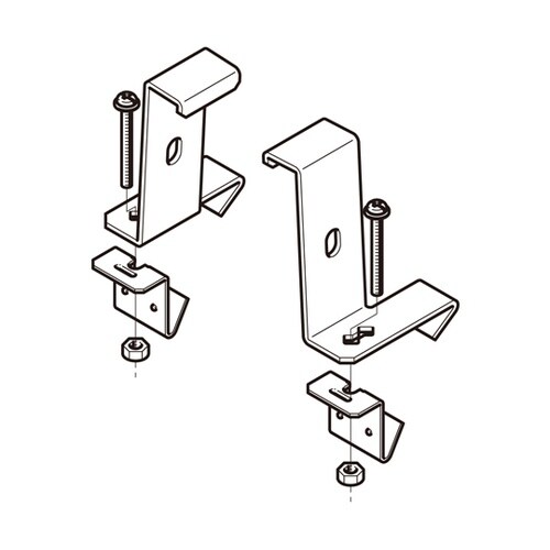 アングル用振止金具 溶融亜鉛 Z−QRS