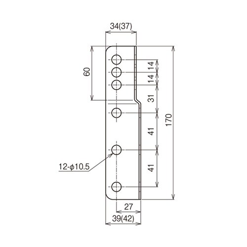マルチ金具ノンボンド溶融亜鉛 Z−SRM