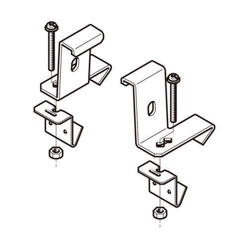 アングル用振止金具 溶融亜鉛 Z−SRS
