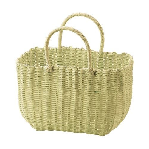 カラフル湯かご 抗菌カゴバッグ イエロー