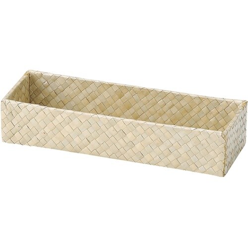 パンダン小物収納バスケット ナチュラル