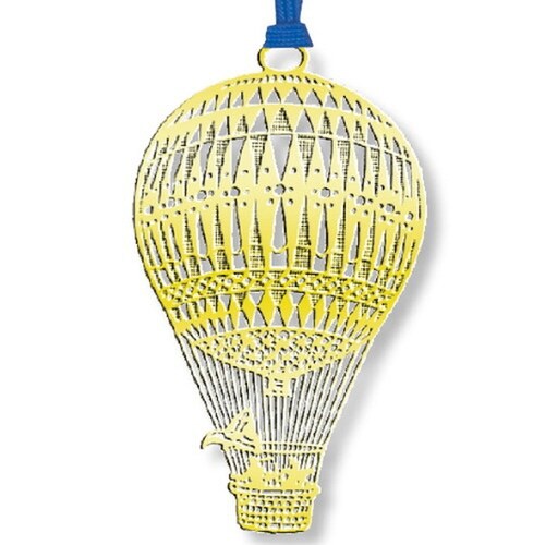 ブックマーク 気球 ゴールド×10