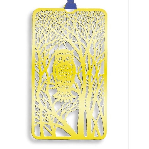 ブックマーク フクロウ ゴールド×10