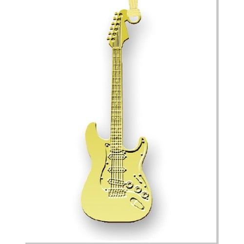 ブックマークストラトモデルギターゴールド×10