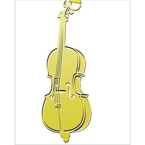 ブックマーク チェロ ゴールド×10