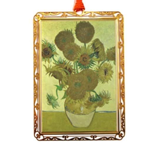 デザインブックマーク絵画 ひまわり×10