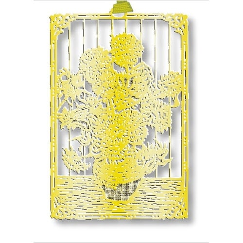 ブックマーク ゴッホのひまわり ゴールド×10