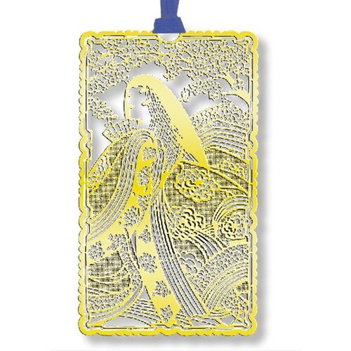 ブックマーク 紫式部 ゴールド×10