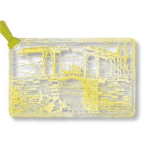 ブックマーク ゴッホのはね橋 ゴールド×10