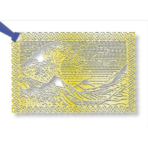 ブックマーク 神奈川沖波裏 ゴールド×10