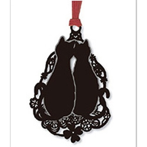 キャットブックマーク 猫とクローバーB×10