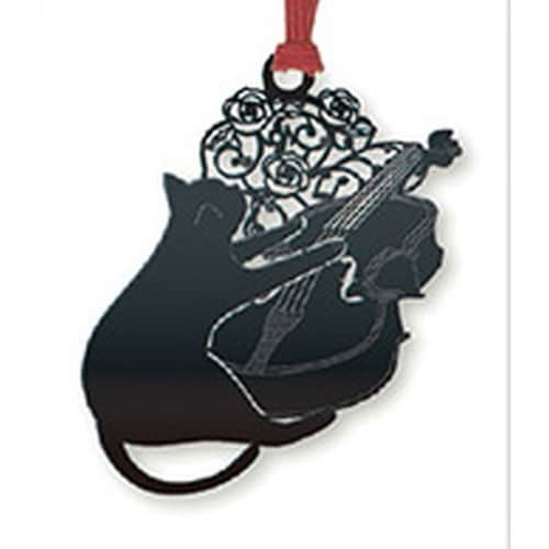 キャットブックマーク猫とバイオリンB×10