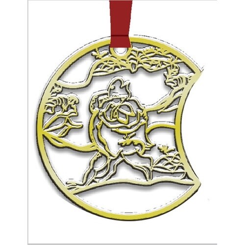 ブックマーク 鳥獣戯画しおりA ゴールド×10