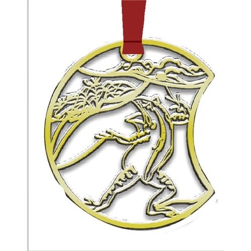 ブックマーク 鳥獣戯画しおりC ゴールド×10