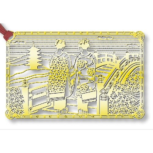 ブックマーク 舞妓B ゴールド×10