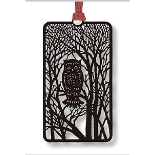 デザインブックマーク フクロウ ゴールド×10