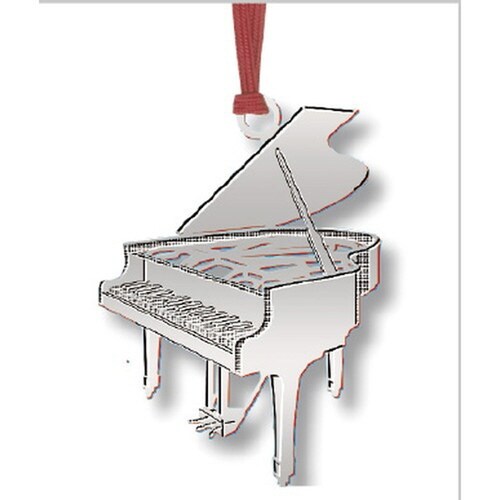 デザインブックマーク ピアノS ゴールド×10