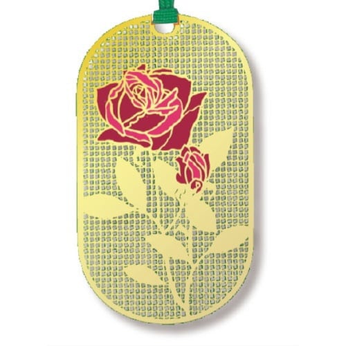 ブックマーク バラE ゴールド×10