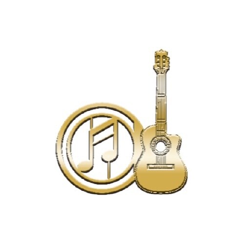 クリップ ギターH ハニーゴールド×10