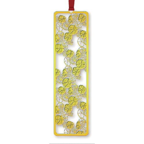 御朱印ブックマーク 朝顔O ゴールド×10