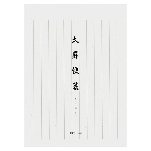 便箋 太罫便箋 縦罫×10