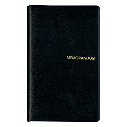 手帳 太罫手帳 黒×5