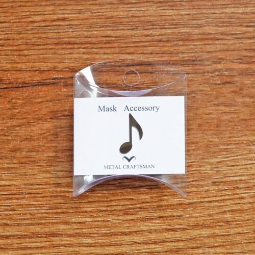 マスクアクセサリー 8分音符G×3