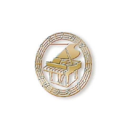 クリップ プチクリ ピアノG ゴールド×10