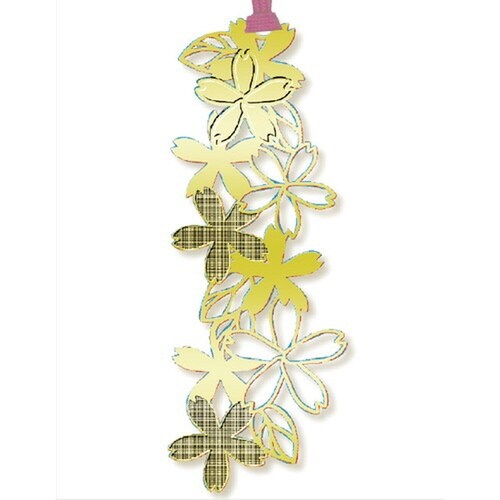 ブックマーク 金のしおり 桜I ゴールド×10