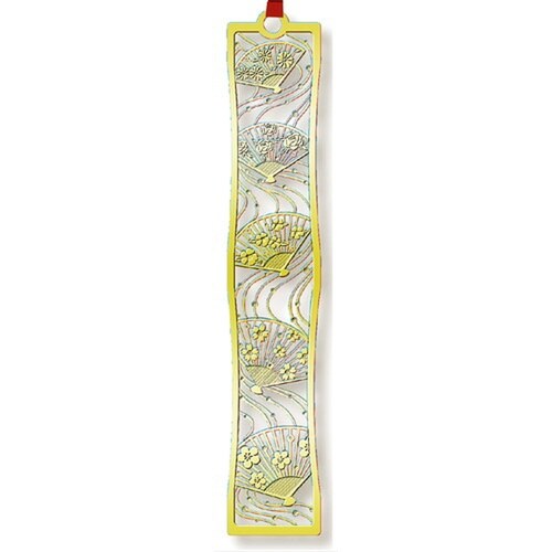 和ブックマーク 舞扇 ゴールド×10