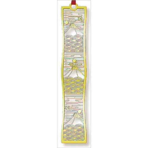 和ブックマーク 富士と荒海 ゴールド×10