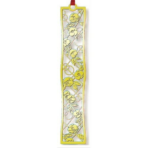 和ブックマーク 咲き椿 ゴールド×10