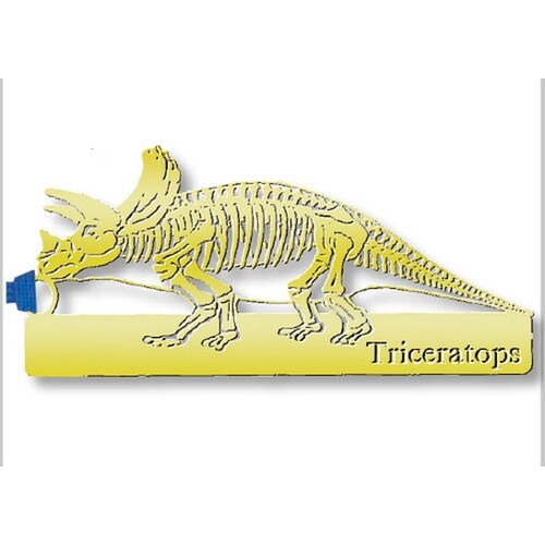 ブックマーク トリケラトプス ゴールド×10