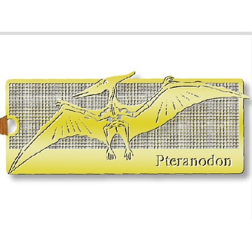 ブックマーク プテラノドン ゴールド×10